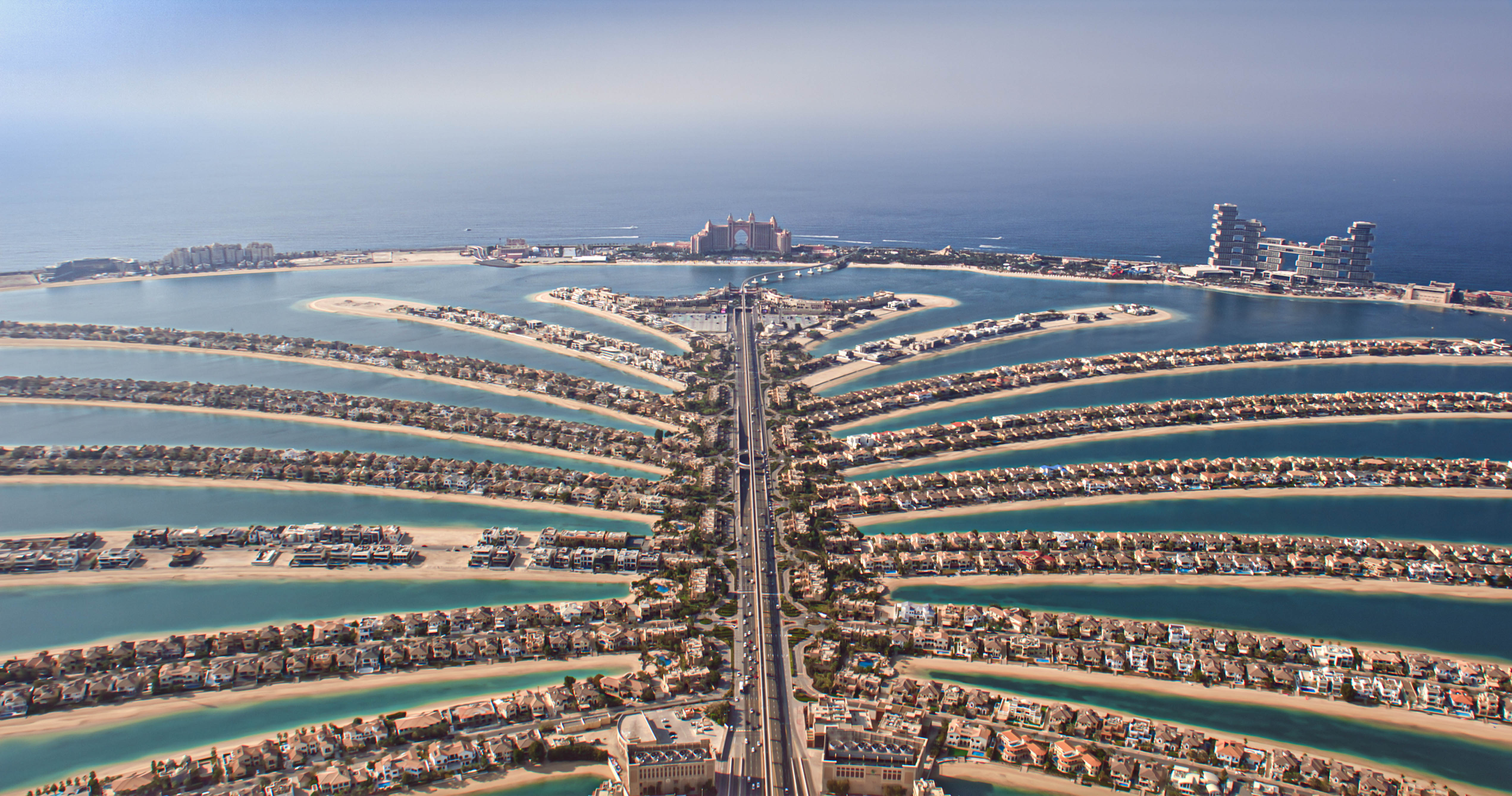 Dubai skyline and Burj Khalifa